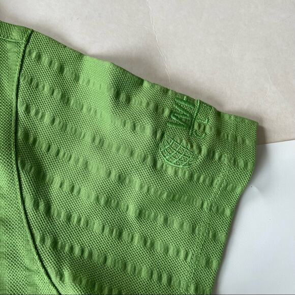 Fairway & Greene Pureformance Golf Polo Shirt Solid Green Apple S NWT - Picture 5 of 11